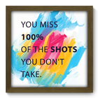 Quadro Decorativo - Shots - 33cm X 33cm - 063qdrm