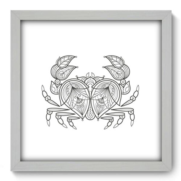 Quadro Decorativo - Siri - 33cm X 33cm - 212qdsb