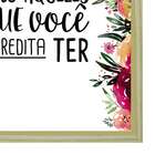 Quadro Decorativo Sloan L Branco E Floral