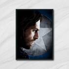 Quadro Decorativo Soldado Invernal Perfil 45x34cm A3 (45 X 34)