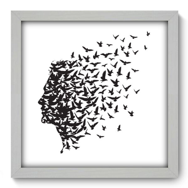 Quadro Decorativo - Sonho - 33cm X 33cm - 040qddb