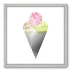 Quadro Decorativo - Sorvete - 50cm X 50cm - 161qnacb