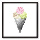 Quadro Decorativo - Sorvete - 70cm X 70cm - 161qnadp
