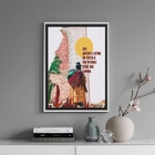 Quadro Decorativo Soy Latino Americano 24x18cm - Com Vidro Mo