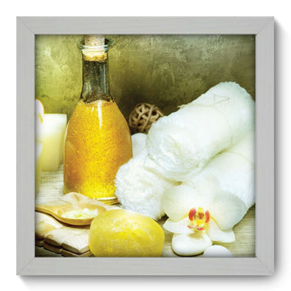 Quadro Decorativo - Spa - 22cm X 22cm - 072qddb