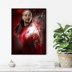 Quadro Decorativo Star Trek Mulher 45x34cm A3 (45 X 34)