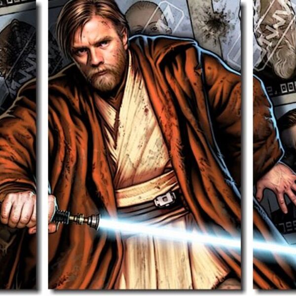 Quadro Decorativo Star Wars Order 66 3 Peças