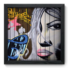 Quadro Decorativo - Street Art - 33cm X 33cm - 028qdup