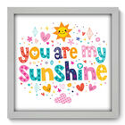 Quadro Decorativo - Sunshine - 33cm X 33cm - 051qdob