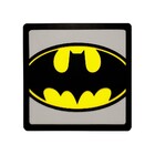 Quadro Decorativo Super Herói 3d Coleção Brasão Mdf 21x21cm