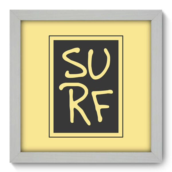 Quadro Decorativo - Surf - 22cm X 22cm - 427qddb