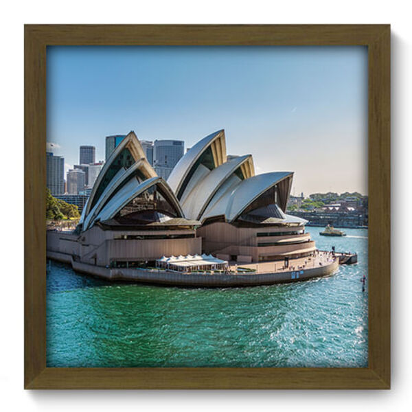 Quadro Decorativo - Sydney - 33cm X 33cm - 230qdmm
