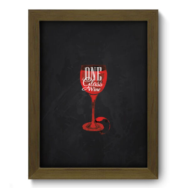Quadro Decorativo - Taça - 19cm X 25cm - 090qdcm