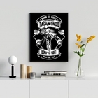 Quadro Decorativo Taekwondo Poster 24x18cm Moldura:madeira Br