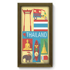 Quadro Decorativo - Tailândia - 19cm X 34cm - 246qdmm