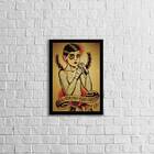 Quadro Decorativo Tatoo All Pain No Gain 45x34cm A3 (45 X 34)