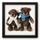 Quadro Decorativo - Teddy Bear - 22cm X 22cm - 097qdbp