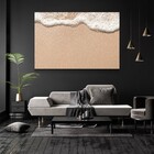 Quadro Decorativo Tela Beira Mar Sem Moldura E Sem Vidro 100x