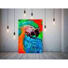 Quadro Decorativo Tela Canvas Abstrato Arara Abstrato - 150x1