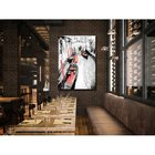 Quadro Decorativo Tela Canvas Abstrato Black And White Venice