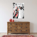 Quadro Decorativo Tela Canvas Abstrato Black And White Venice