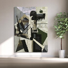 Quadro Decorativo Tela Canvas Abstrato Chaplin Geométrico - 2