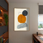 Quadro Decorativo Tela Canvas Abstrato Conceito A Dança Das F