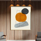 Quadro Decorativo Tela Canvas Abstrato Conceito A Dança Das F