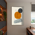 Quadro Decorativo Tela Canvas Abstrato Conceito A Dança Das F