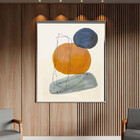 Quadro Decorativo Tela Canvas Abstrato Conceito A Dança Das F