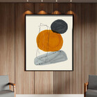 Quadro Decorativo Tela Canvas Abstrato Conceito A Dança Das F