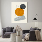 Quadro Decorativo Tela Canvas Abstrato Conceito A Dança Das F