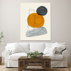 Quadro Decorativo Tela Canvas Abstrato Conceito A Dança Das F