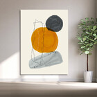 Quadro Decorativo Tela Canvas Abstrato Conceito A Dança Das F