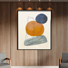 Quadro Decorativo Tela Canvas Abstrato Conceito A Dança Das F