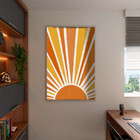 Quadro Decorativo Tela Canvas Abstrato Conceito Abstração Lum