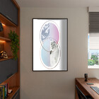 Quadro Decorativo Tela Canvas Abstrato Conceito Caleidoscópio