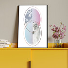 Quadro Decorativo Tela Canvas Abstrato Conceito Caleidoscópio