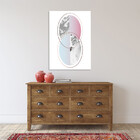 Quadro Decorativo Tela Canvas Abstrato Conceito Caleidoscópio