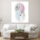 Quadro Decorativo Tela Canvas Abstrato Conceito Caleidoscópio