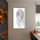 Quadro Decorativo Tela Canvas Abstrato Conceito Caleidoscópio