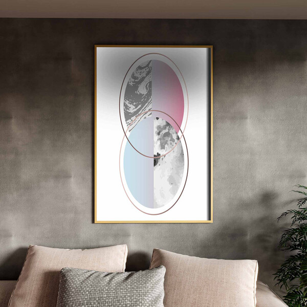 Quadro Decorativo Tela Canvas Abstrato Conceito Caleidoscópio