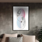 Quadro Decorativo Tela Canvas Abstrato Conceito Caleidoscópio