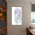 Quadro Decorativo Tela Canvas Abstrato Conceito Caleidoscópio