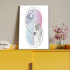 Quadro Decorativo Tela Canvas Abstrato Conceito Caleidoscópio