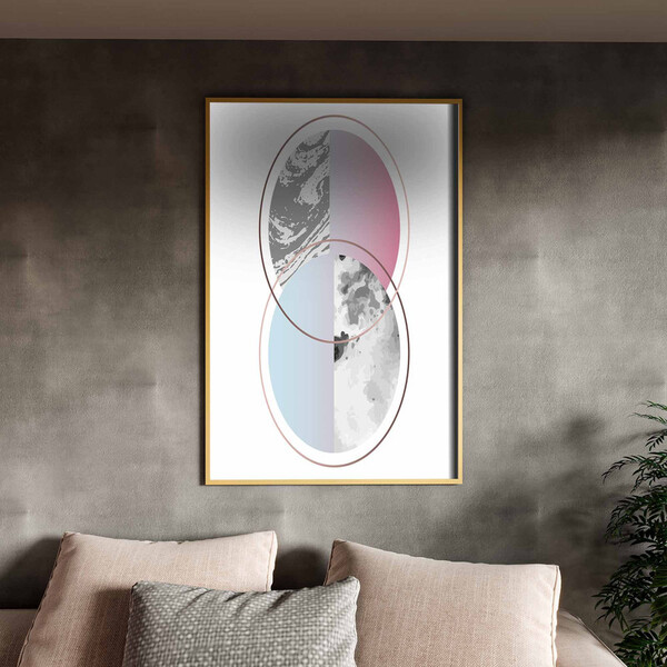 Quadro Decorativo Tela Canvas Abstrato Conceito Caleidoscópio