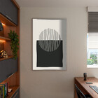 Quadro Decorativo Tela Canvas Abstrato Conceito Cubismo Abstr