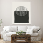 Quadro Decorativo Tela Canvas Abstrato Conceito Cubismo Abstr