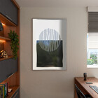 Quadro Decorativo Tela Canvas Abstrato Conceito Cubismo Abstr