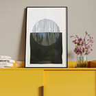 Quadro Decorativo Tela Canvas Abstrato Conceito Cubismo Abstr